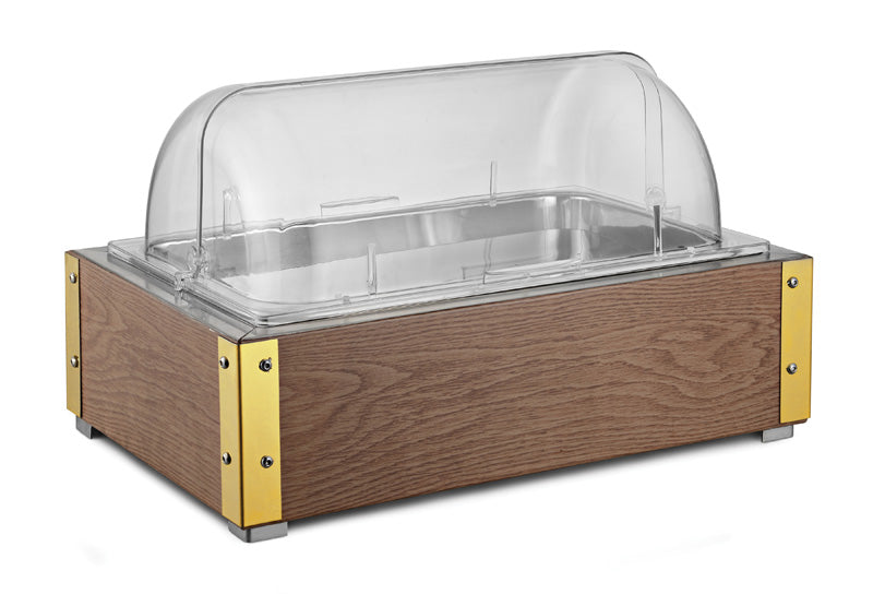 Stainless Steel Cold Display with Lid