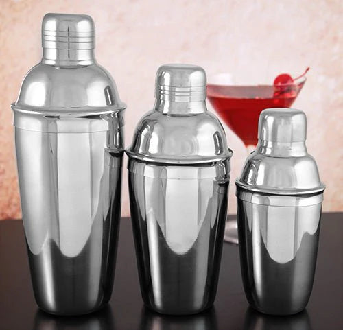 Cocktail Shaker 3 Pc Deluxe 6 Oz