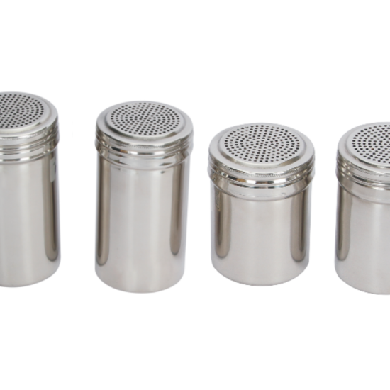 SS Dredger with Mesh & Without Handle 18 Oz