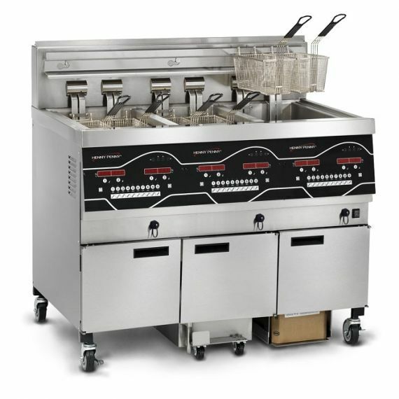 Henny Penny Evolution Gas Open Elite Fryer EEG242 - FF 264875