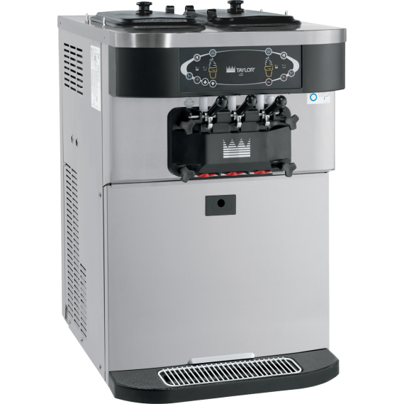 Taylor C723 Gravity Fed Twin Twist Bench Top High Capacity Soft Serve Machine 158392