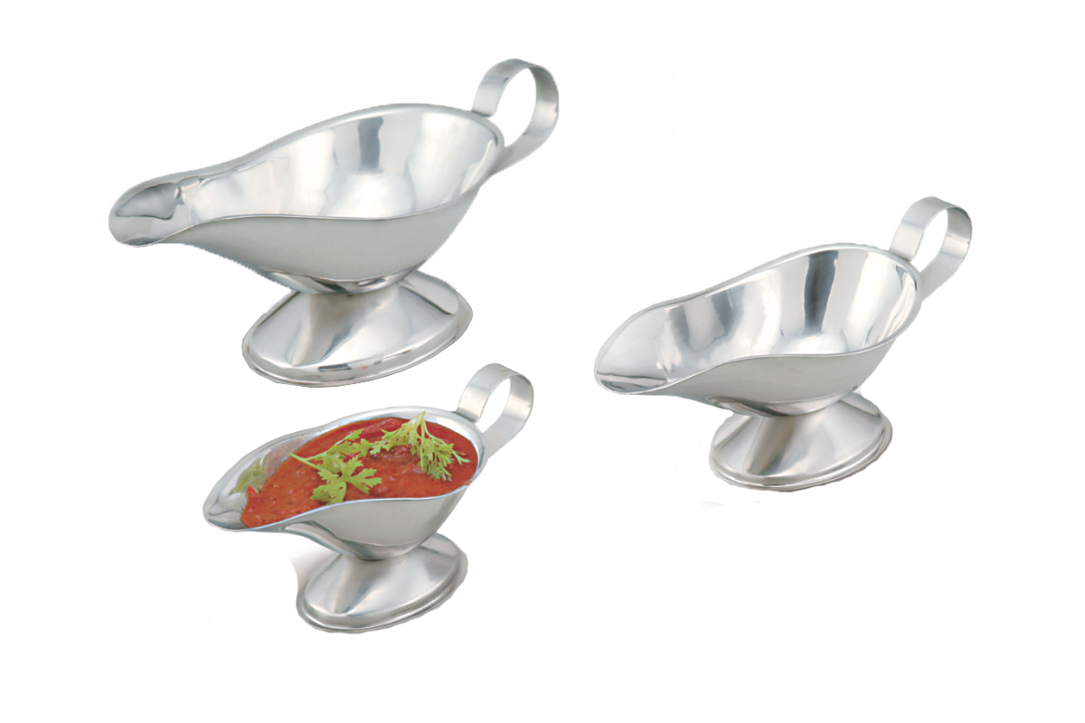 SS Gravy/Sauce Boat 3 Oz 89ml 1pc