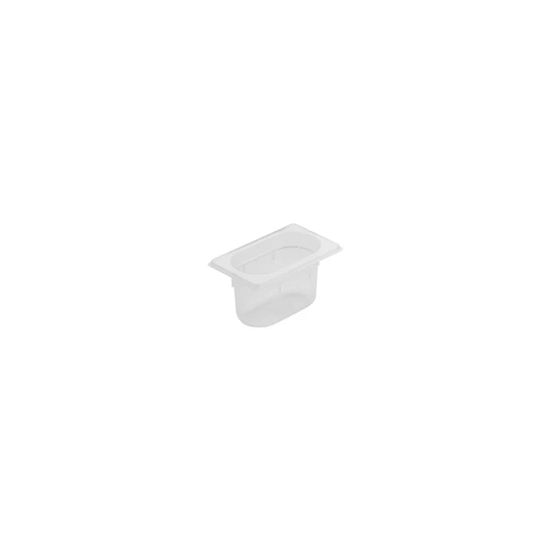 Gastronorm Pan Polypropylene 1/9 Size 176x108x100mm / 1.0Lt