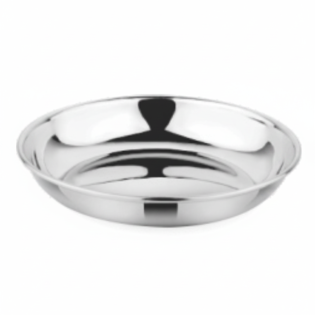 SS HD Dessert Plate /HALWA PLATE 5.5 inch