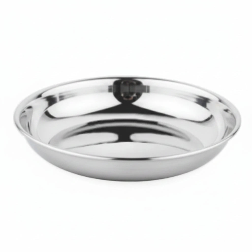 SS HD Dessert Plate /HALWA PLATE 6 inch