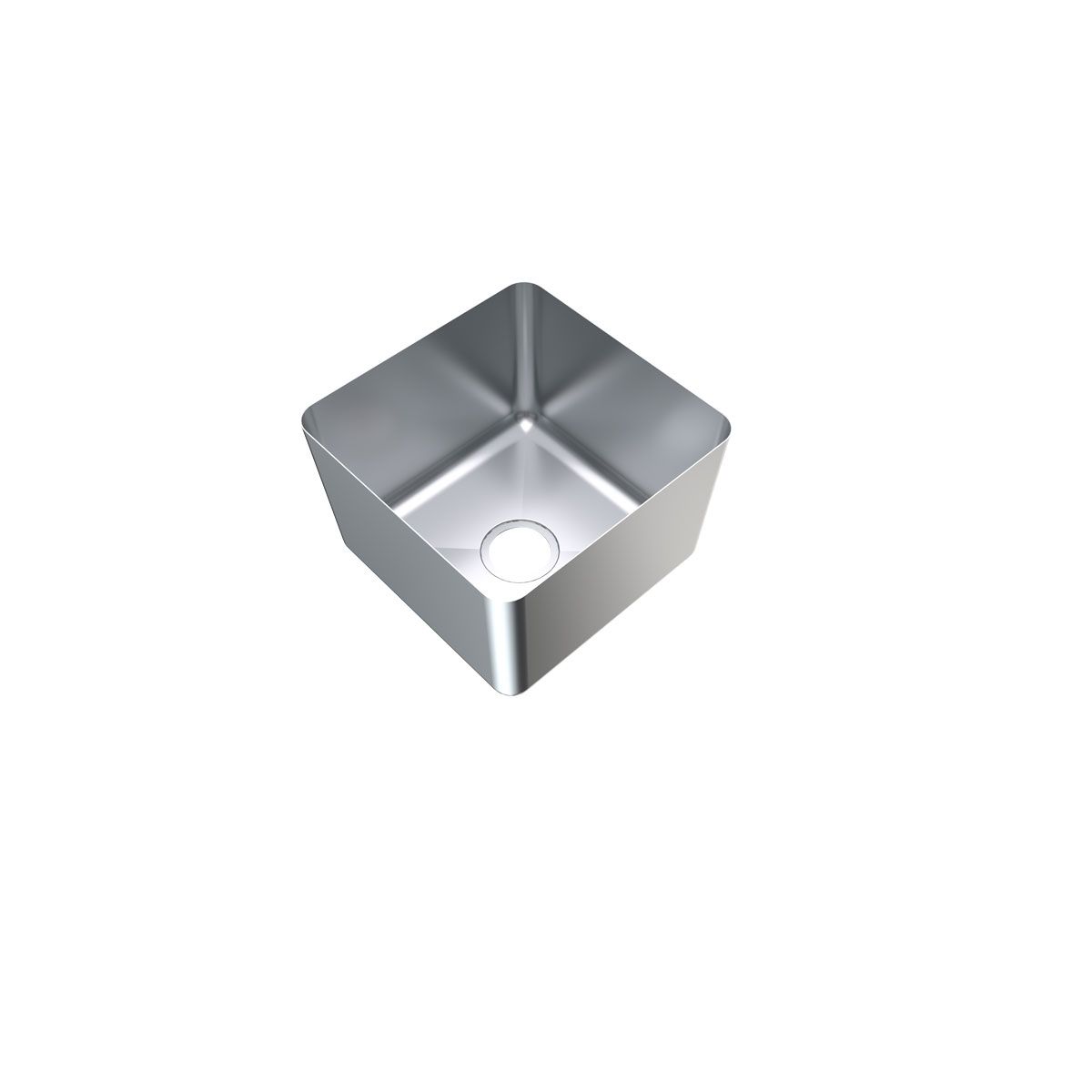 1.2mm Hand Fabricated Sink Bowl, 300x300x200