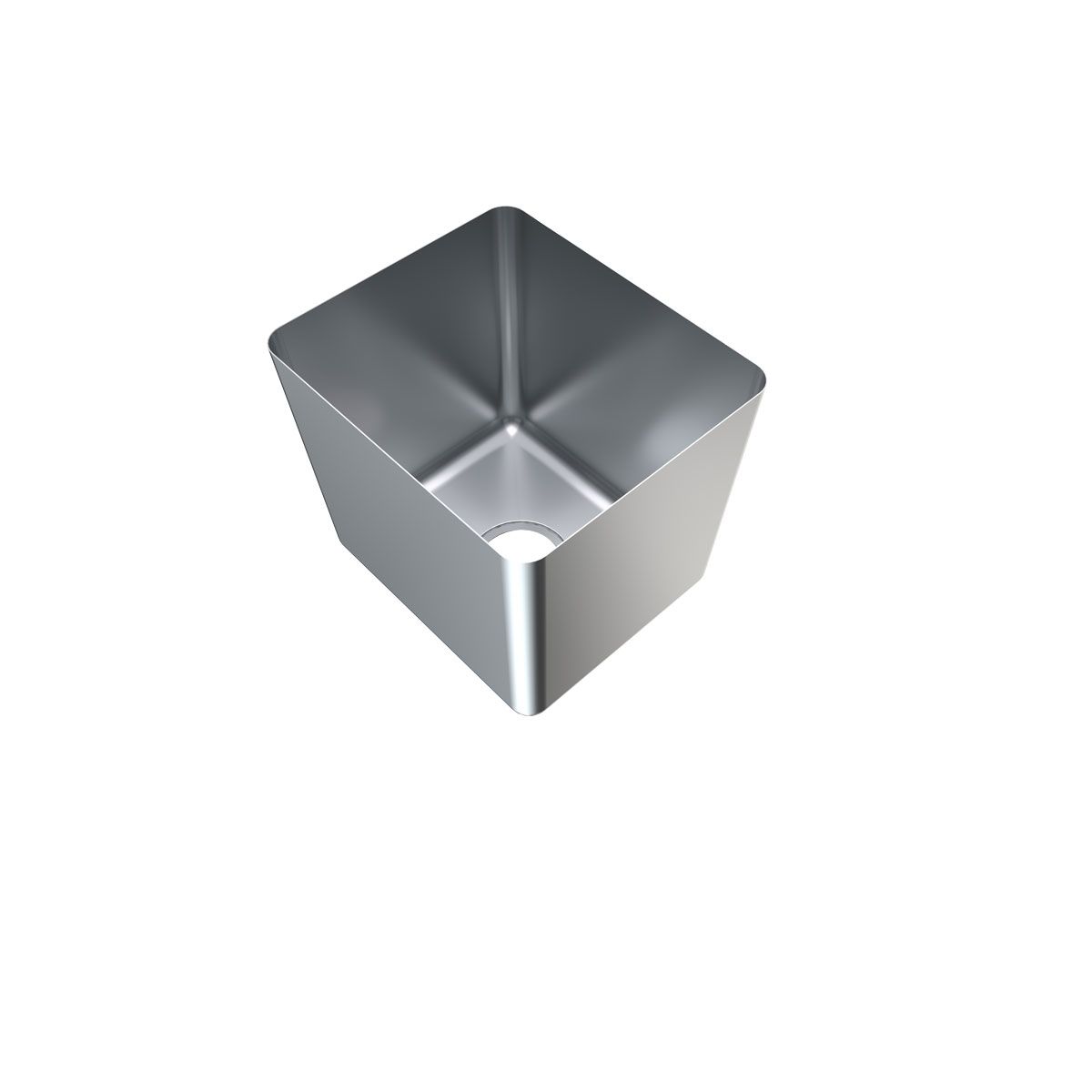 1.2mm Hand Fabricated Sink Bowl, 350x300x300