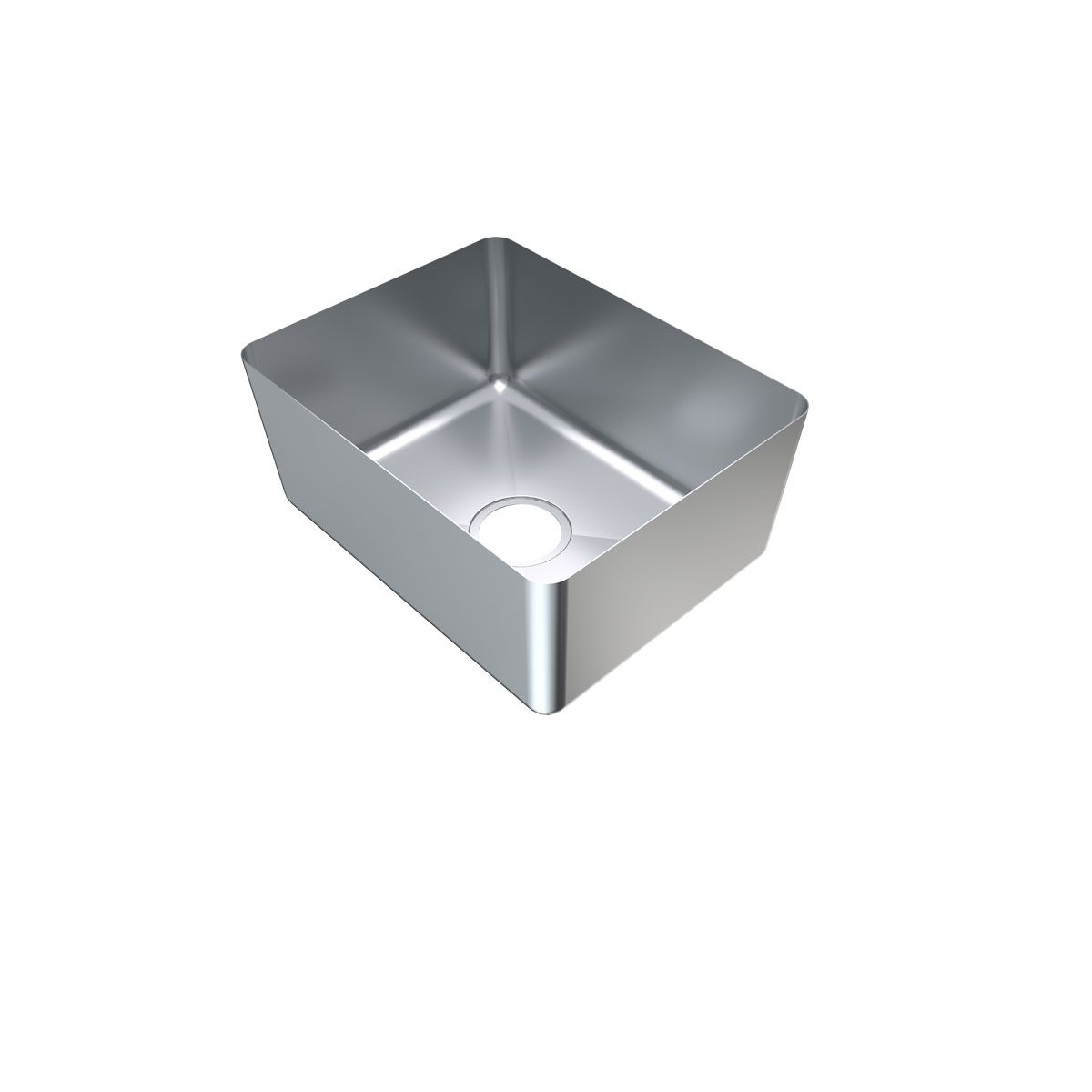 1.2mm Hand Fabricated Sink Bowl, 450x350x200