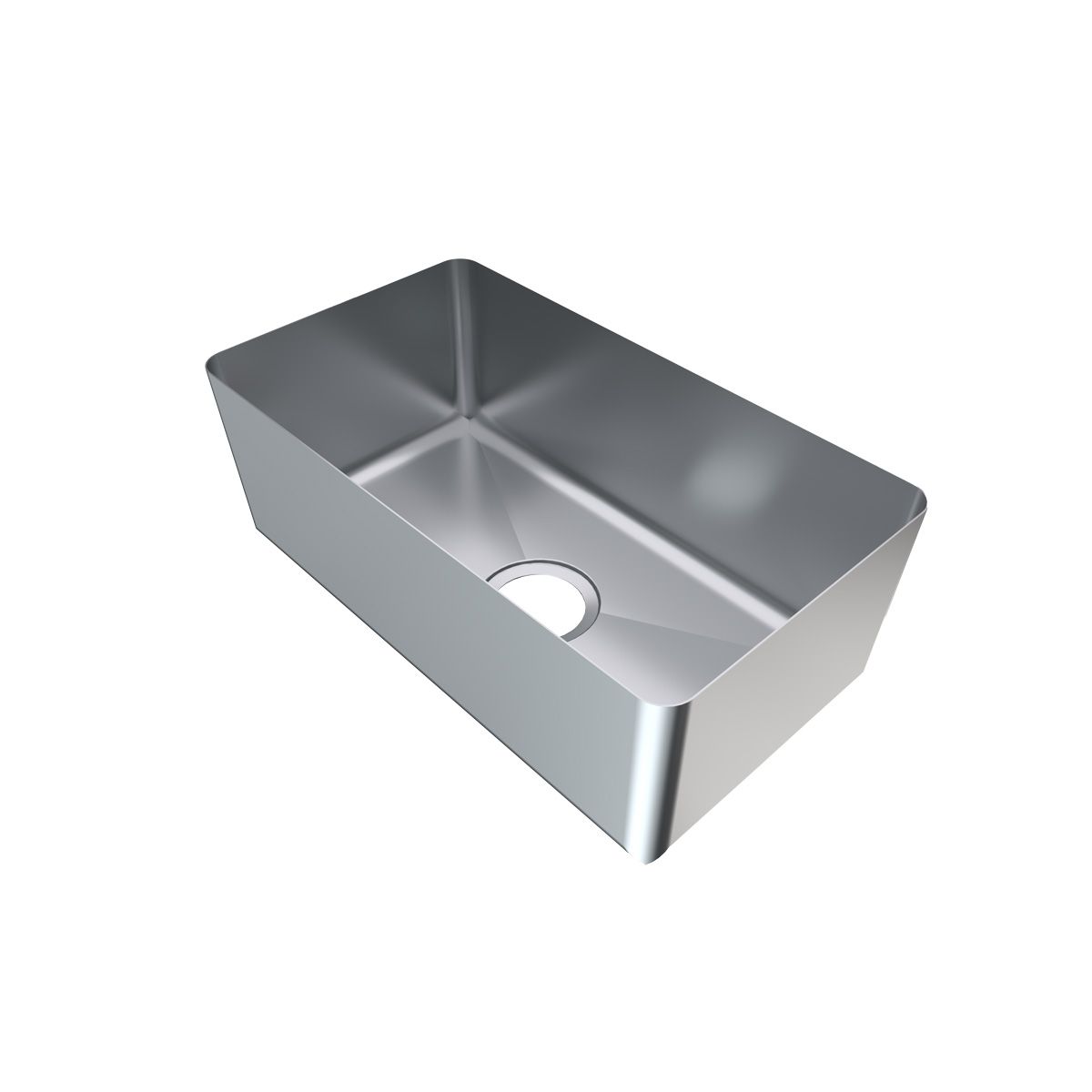 1.5mm Hand Fabricated Bowl - 310x560x200 - Gastronorm Range