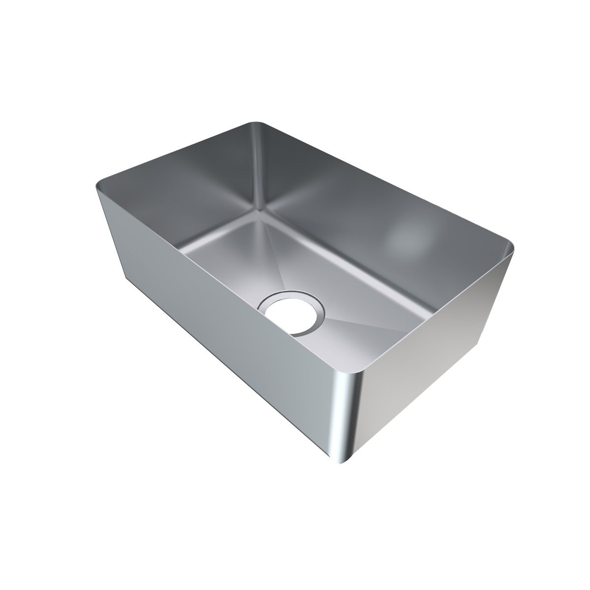 1.5mm Hand Fabricated Bowl- 350x560x200 - Gastronorm Range