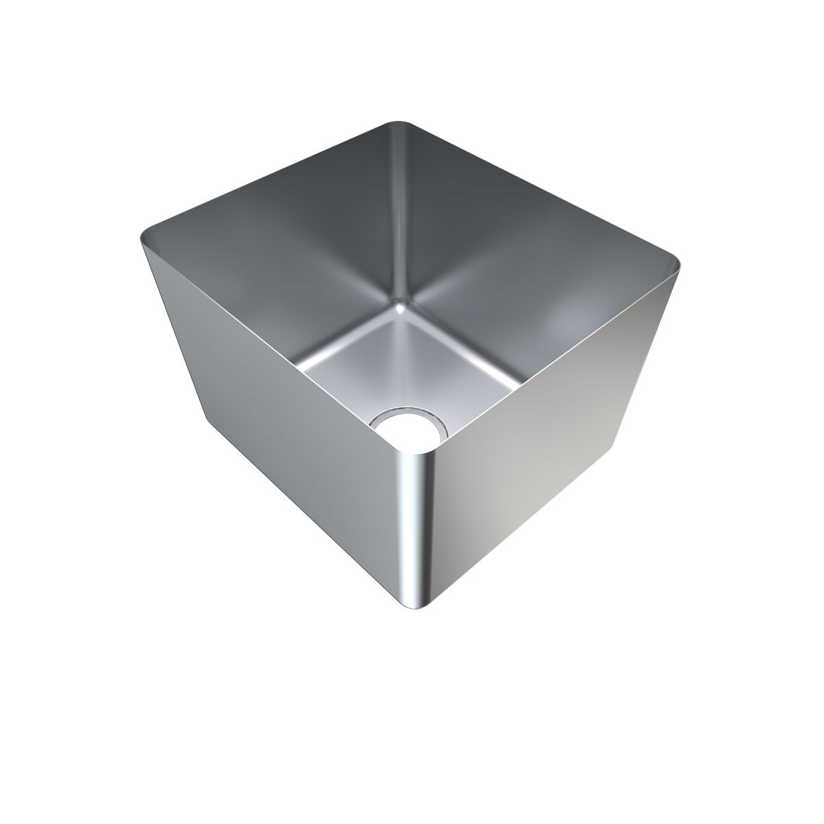 1.2mm Hand Fabricated Sink Bowl, 450x400x250