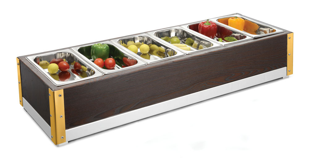 Stainless Steel Hot/ Cold Display