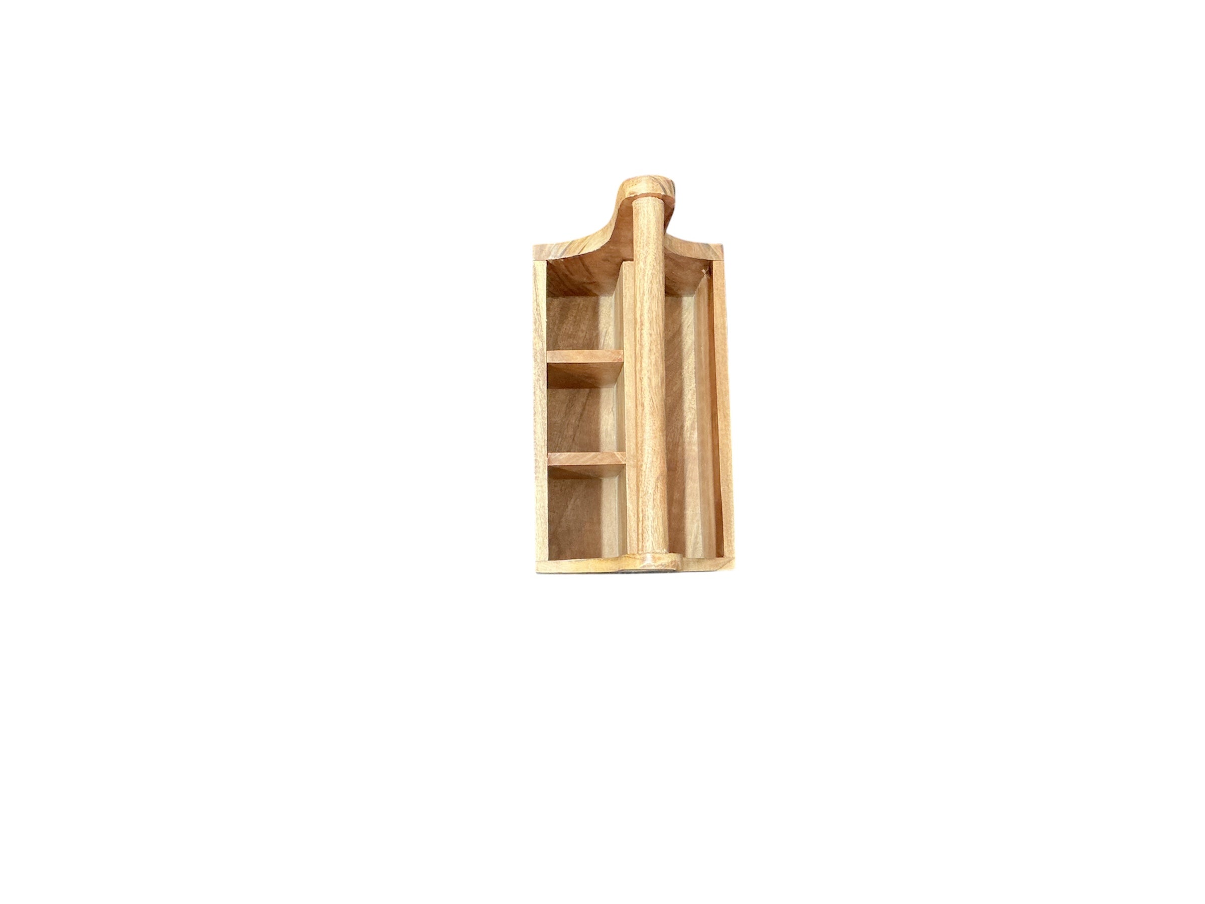 ACCACIA Wooden Caddy 10x6x9 INCH 1 pc