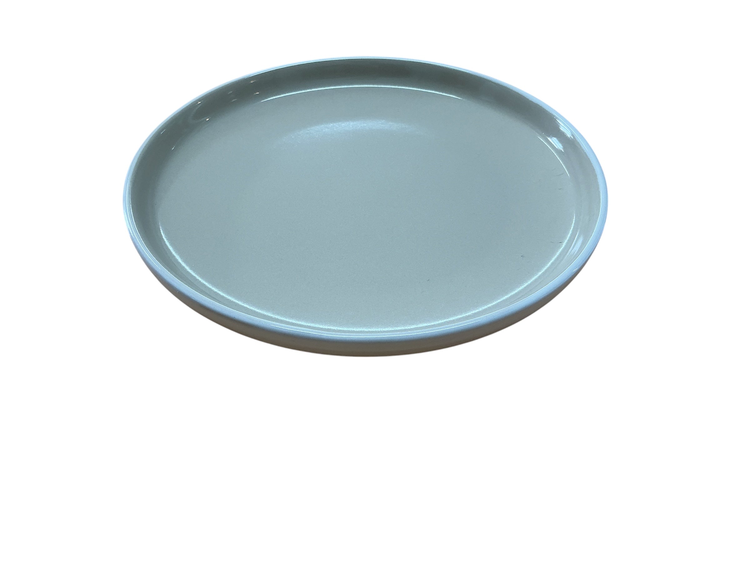 Two Tone Deep Ceramic plate 8" 1pc