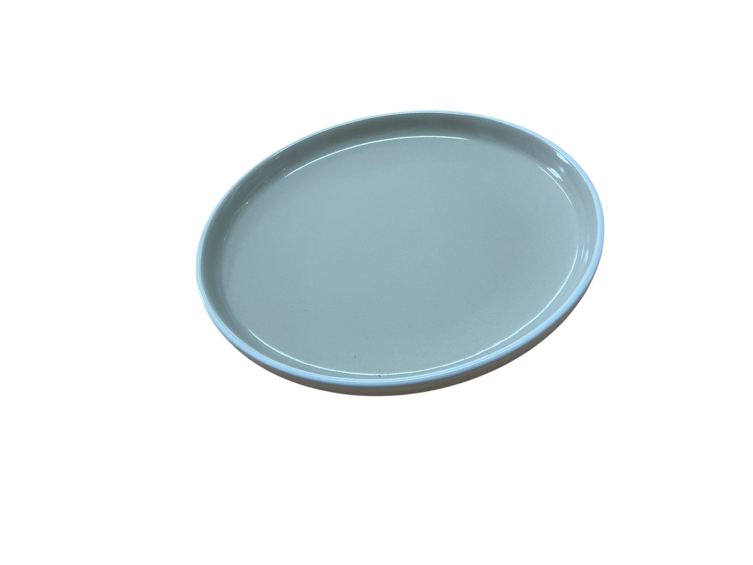 Two Tone Deep Ceramic plate 8" 1pc