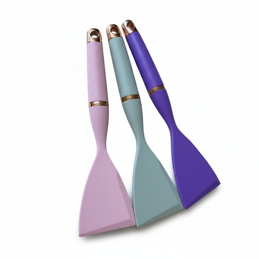 Heavy Duty Silicon Turner/Scrapper assorted colours 1PC