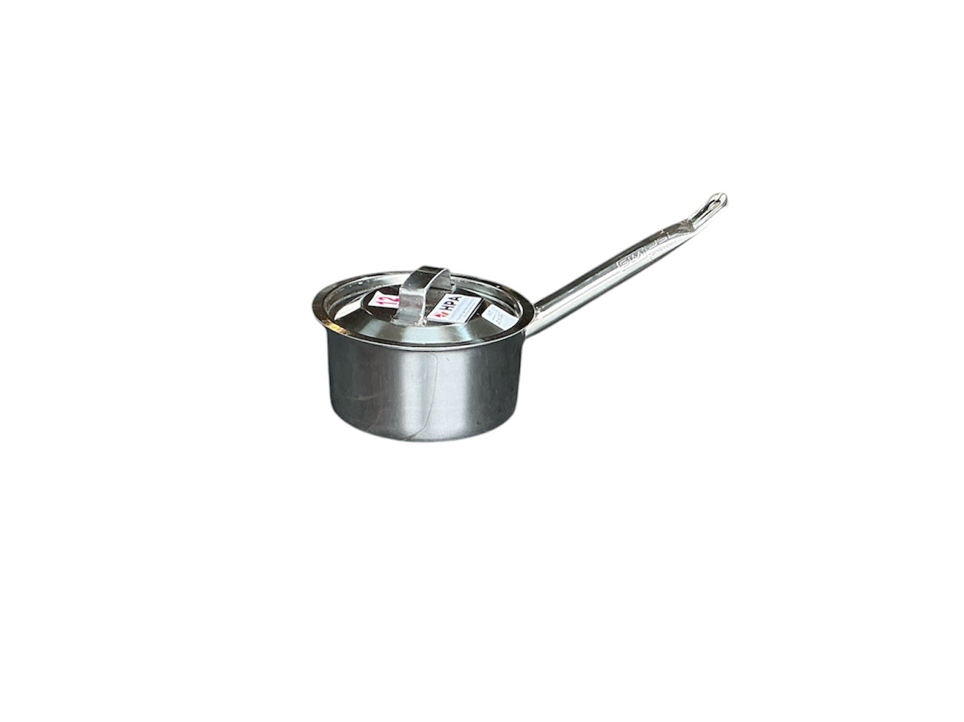 SS Saucepan with Lid (Size 12) 160mm x 80mm (1.3 Ltrs)