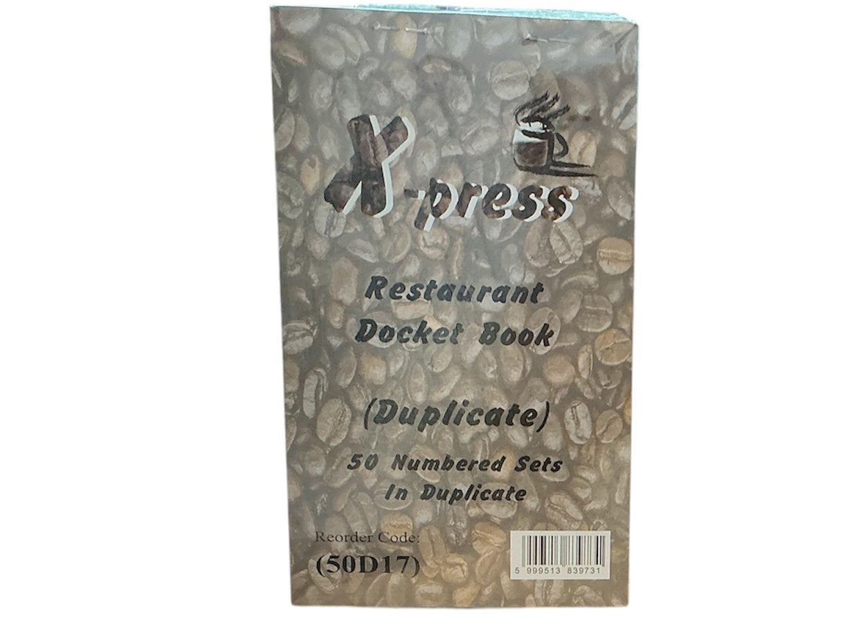 Take Away Docket Book Duplicate 50 NOS. 1PC