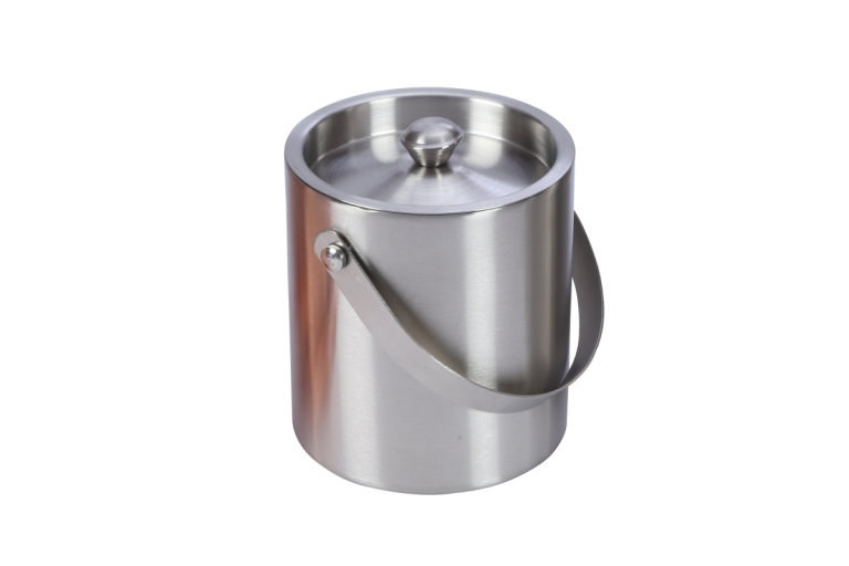 Ice Bucket 2 Qt W/Knob Handles