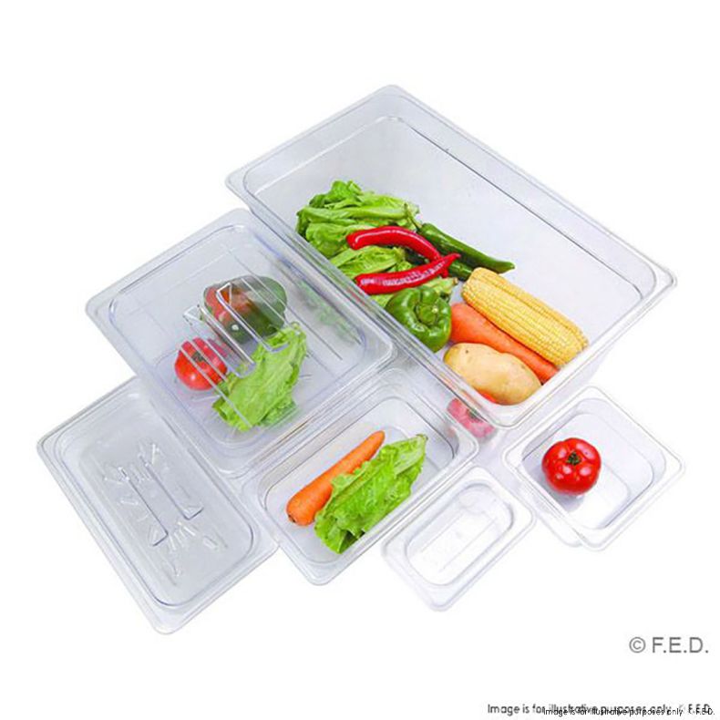 Clear Poly 1/1 x 65 mm Gastronorm Pan