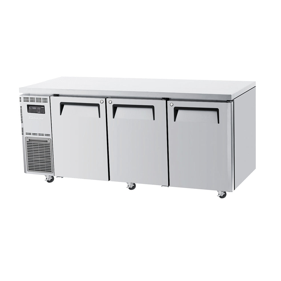 Turbo Air KUF18-3-N(HC)(600) - 3 Door Undercounter Dual Temperature