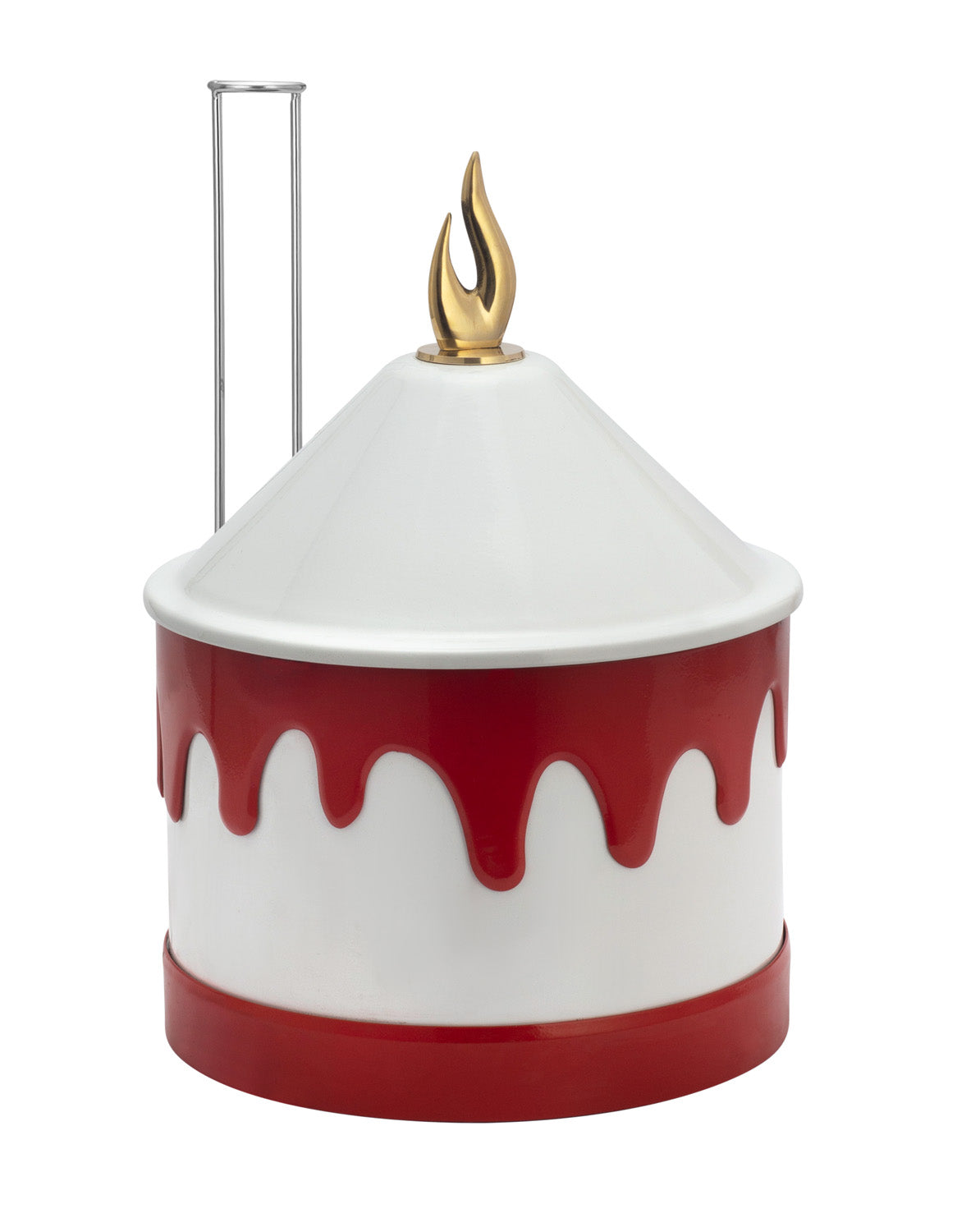 Stainless Steel Round Candle Shape Chafing Dish with Conical Lid