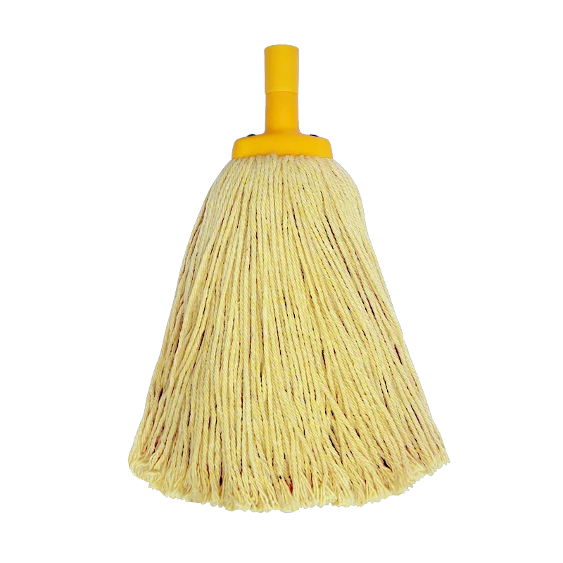 400G COTTON CUT END MOP – YELLOW