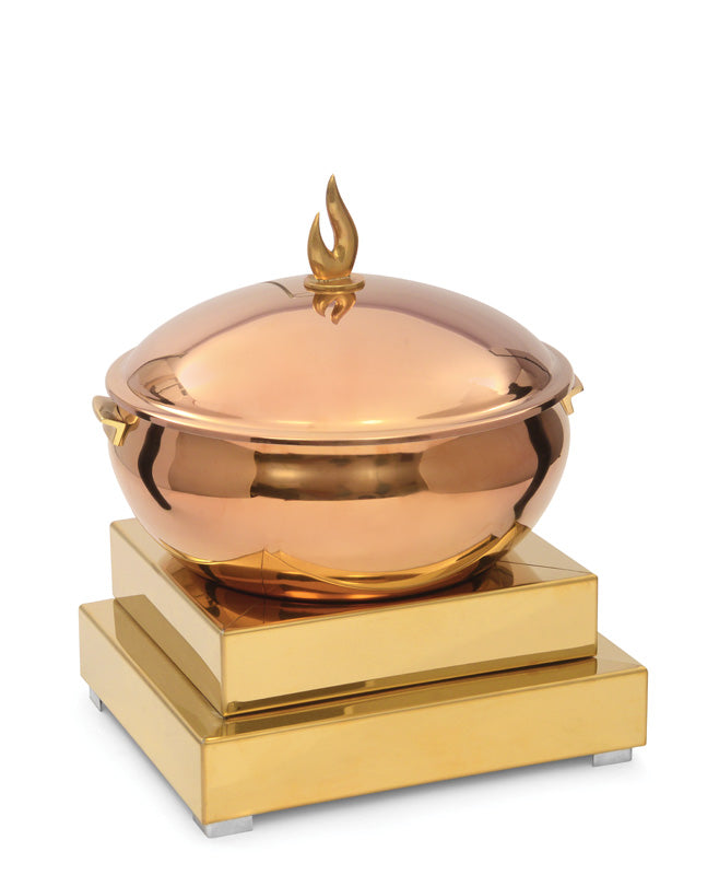 Stainless Steel Round 7 Ltrs  Matka Type Chafing Dish. With FS Stand.