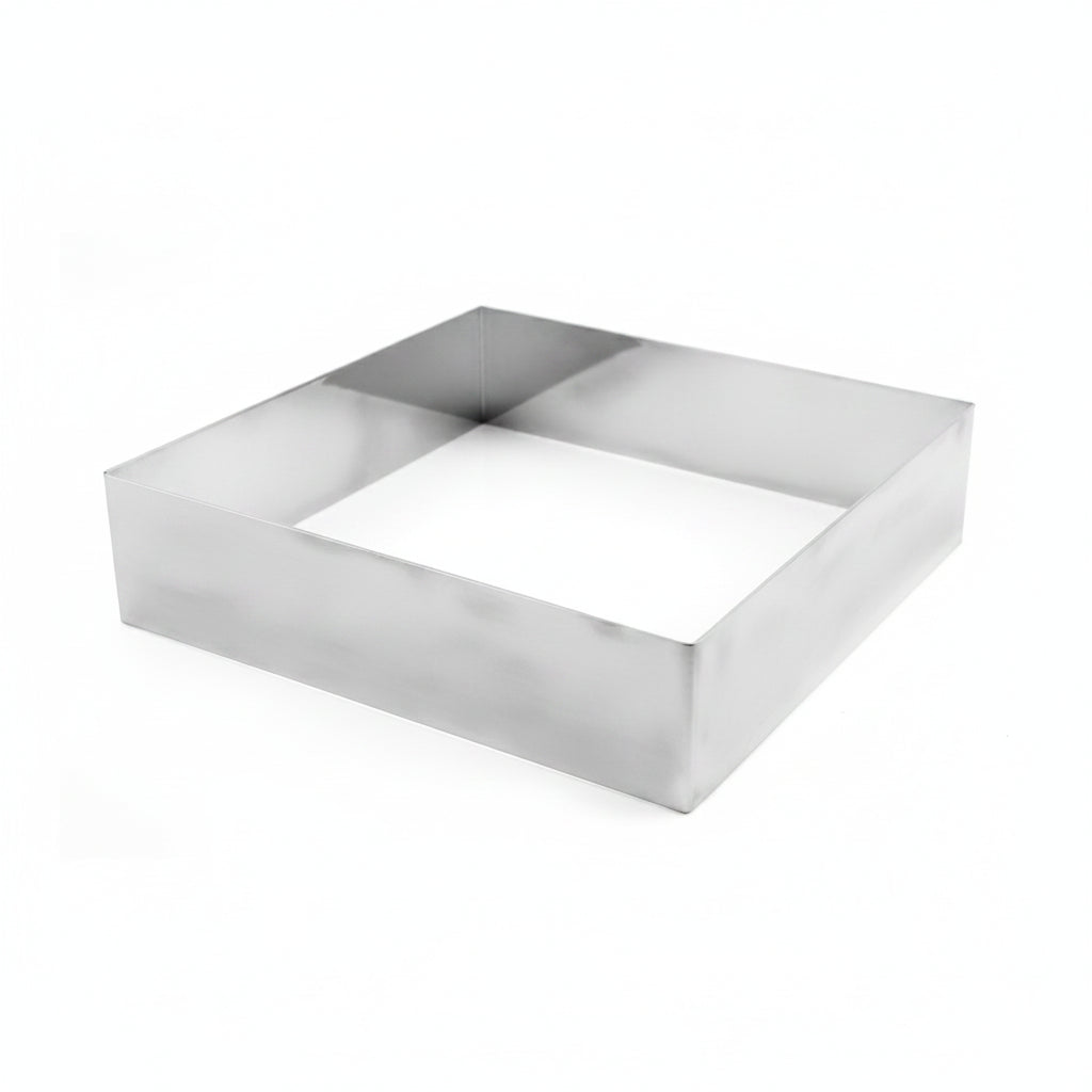 SS Cake Ring  Rectangle (0.9mm) 7 X 5 X 4 Cm