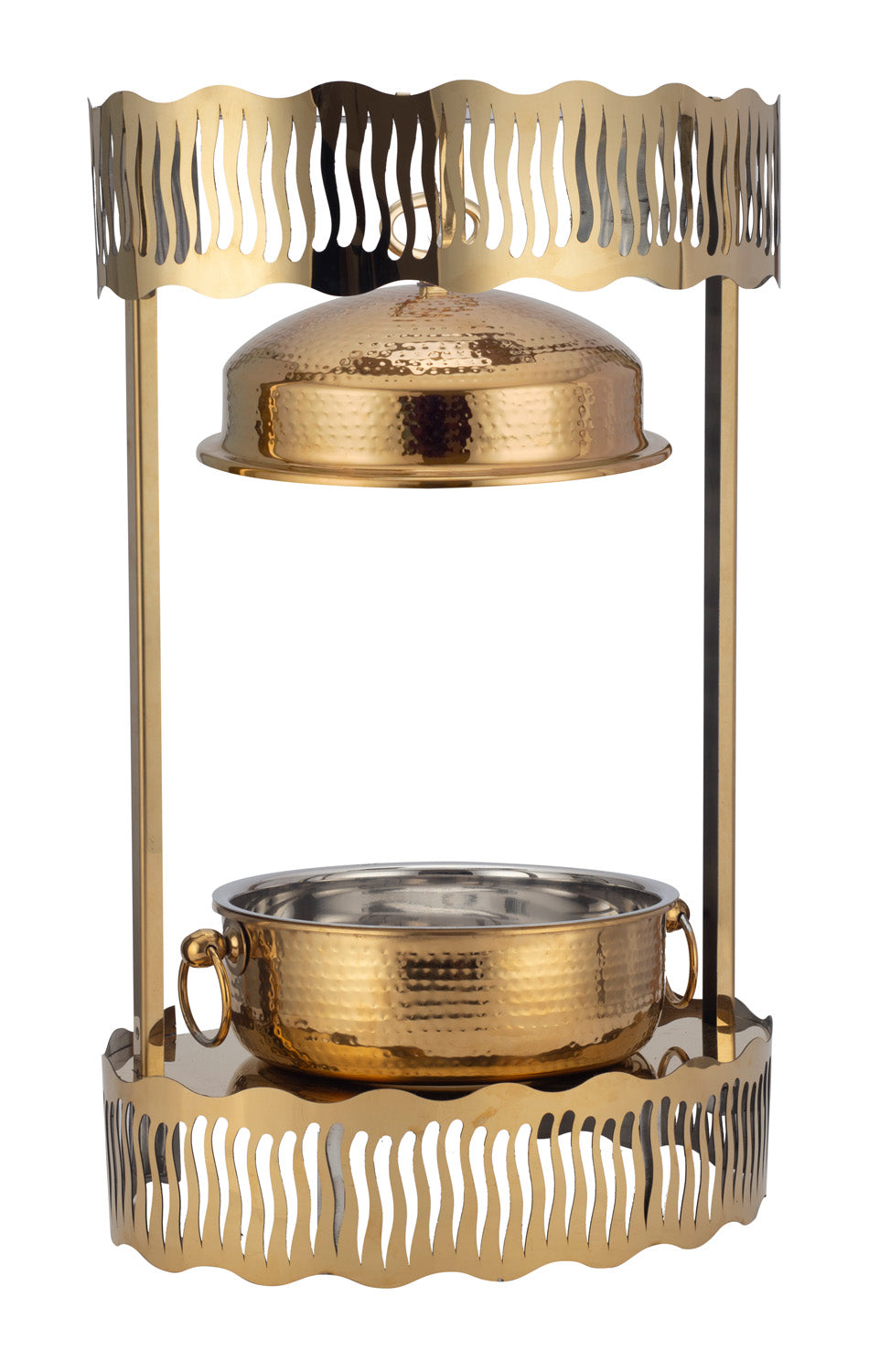 Stainless Steel Round 7 Ltrs Chafing Dish.