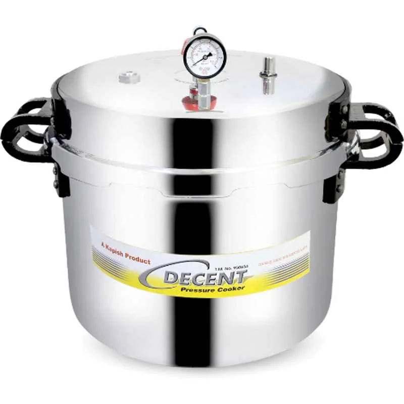 Decent Jumbo 80 Ltr Outer Lid Pressure Cooker- Aluminium