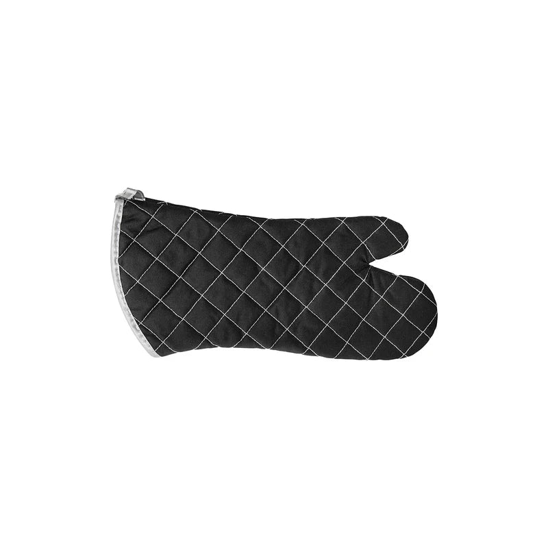 Oven Mitt Flame Retardant Black Glove 430mm