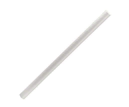PAPAER STRAW JUMBO- PLAIN WHITE 50PK