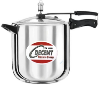 Decent Stainless Steel 10 Ltr Inner Lid Pressure Cooker