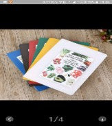 PE Chopping Board MIX COLOR- 40*30*1.5 (1Pc)