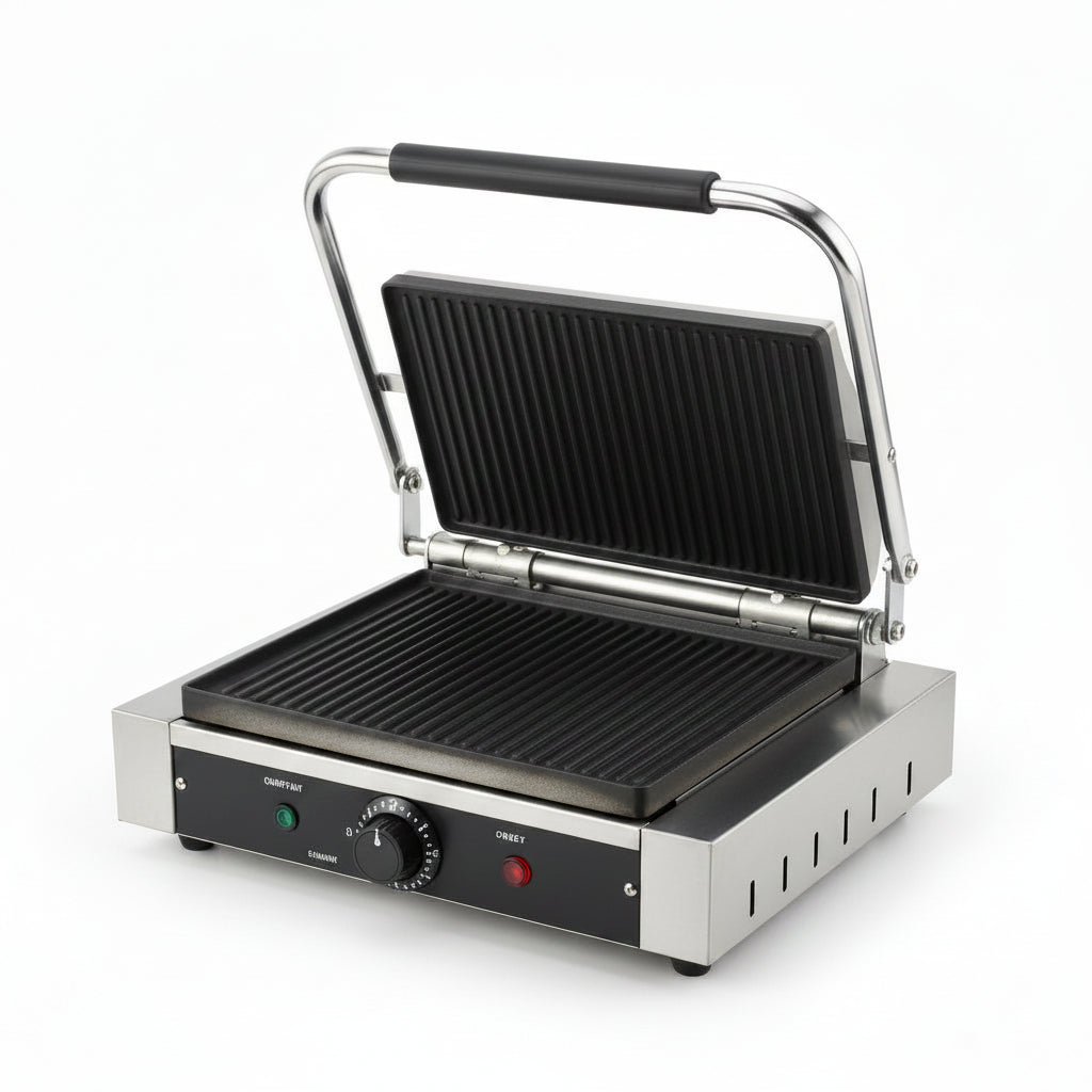 Single Electric Contact Grill ( Full Flat) 410*310*210mm