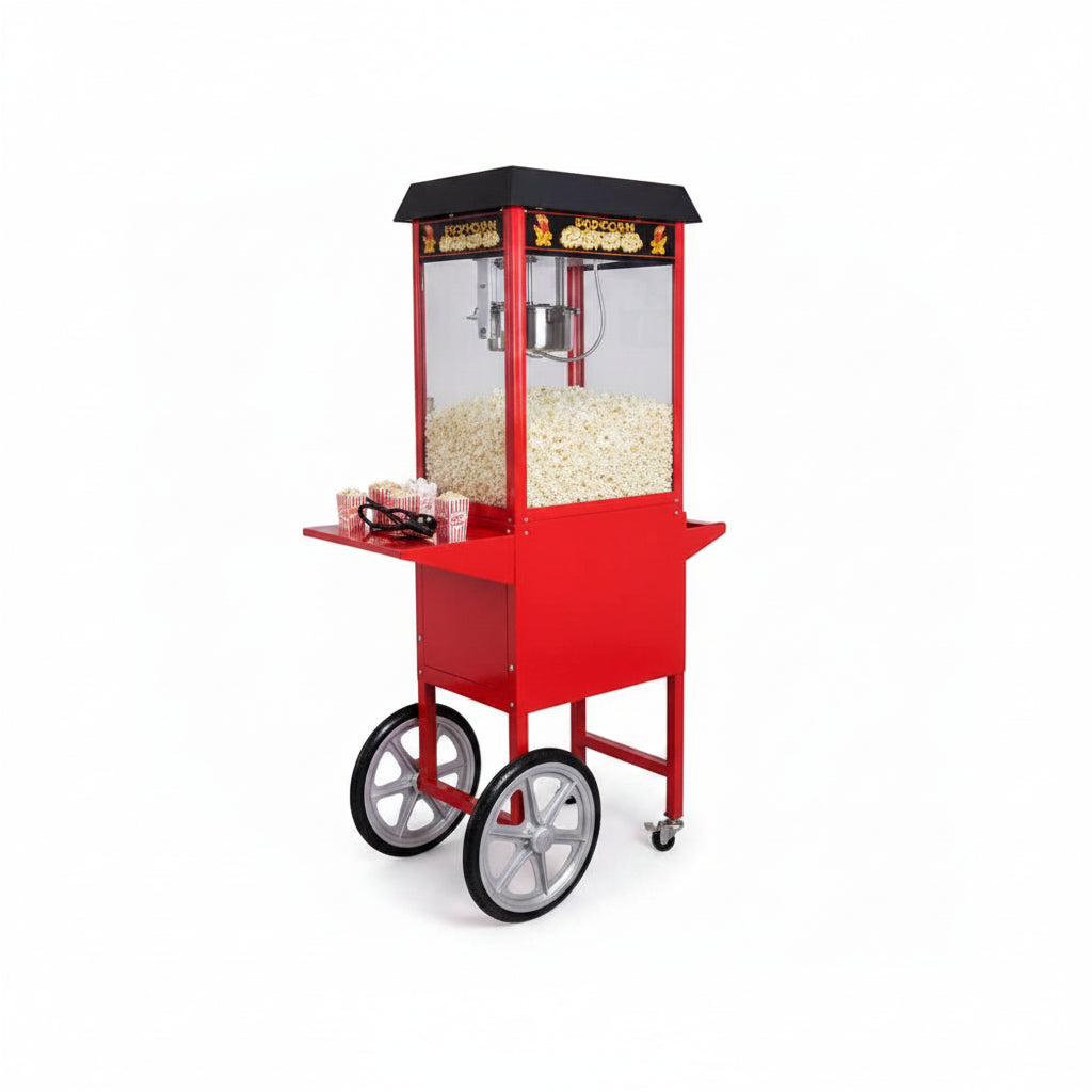 Electric Popcorn Machine With Cart 940*450*1540mm