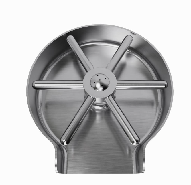 Kitchen Sink Glass Rinser with Round Drain Tray