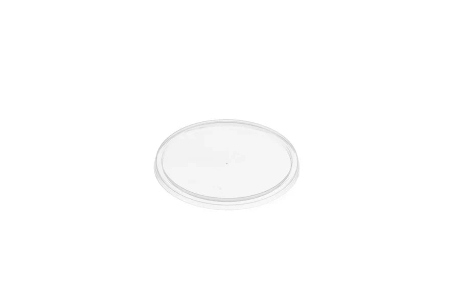 120mm ROUND LID Clear 50pk  ( Suits 220ml to 850ml Round containers)