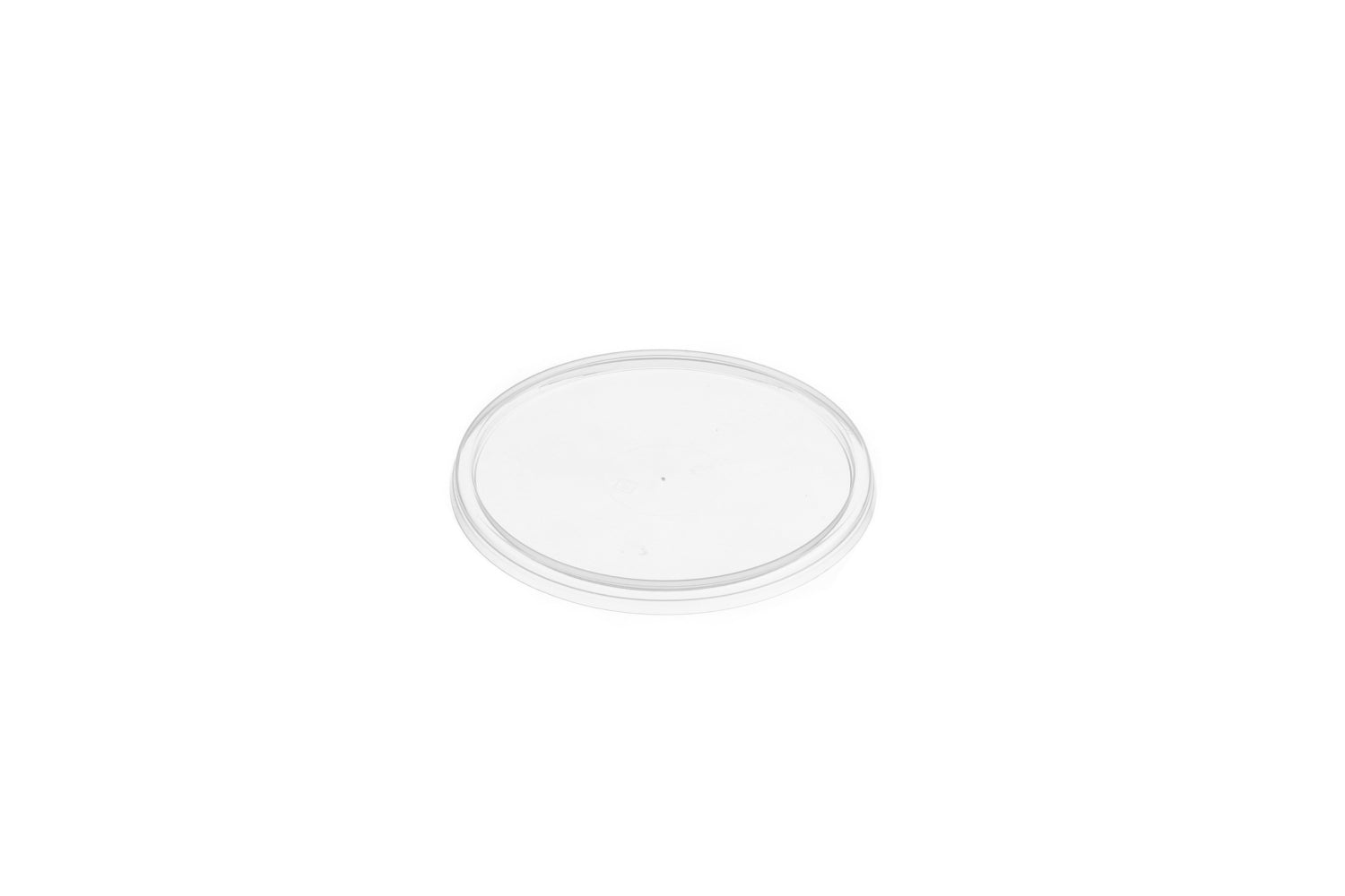 Plastic  Clear Round Lid 50pk (fits 8oz to 16oz container)