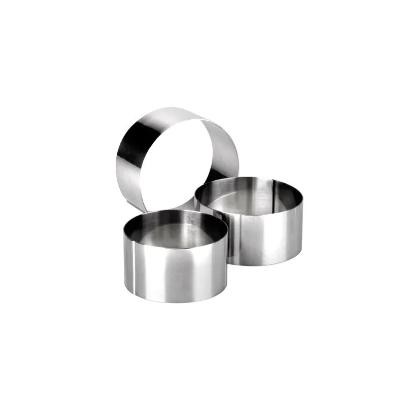 Round Pastry Ring D.10x6 Cm.(N/M)0.9mm.