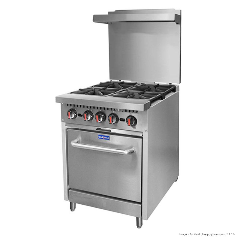 Gasmax 4 LPG Gas Burners with Oven Flame Failure - S24(T)PLPG-VIC