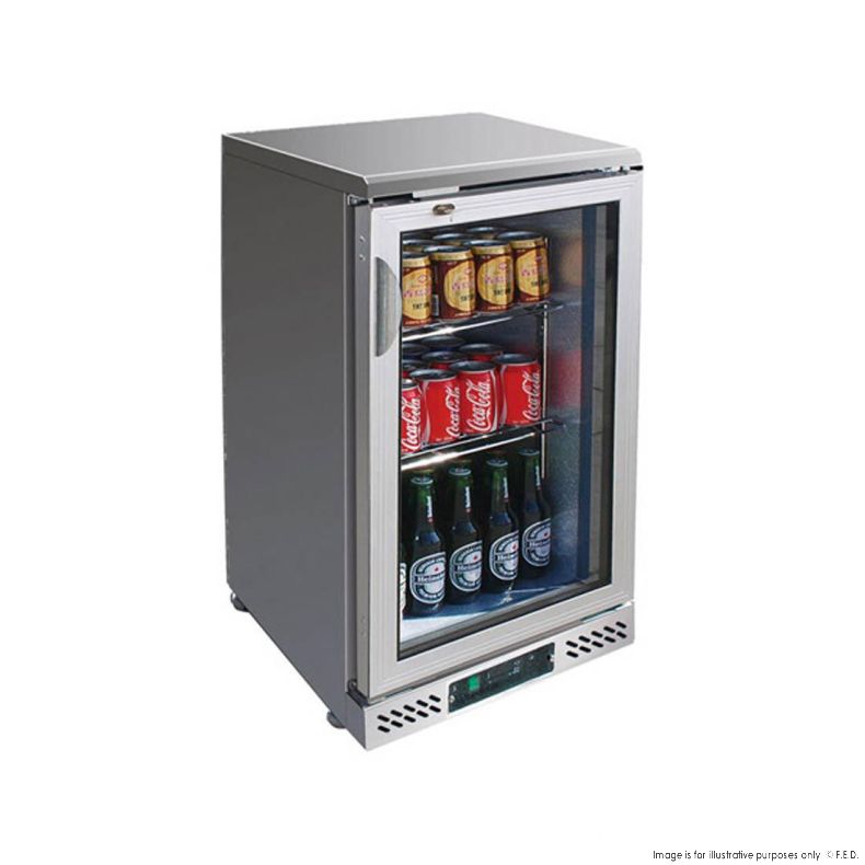 Thermaster single door Stainless Steel Bar Fridge/Cooler - SC148SG