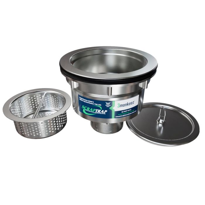 316 Cast Stainless Sink Waste Arrestor (127mm)