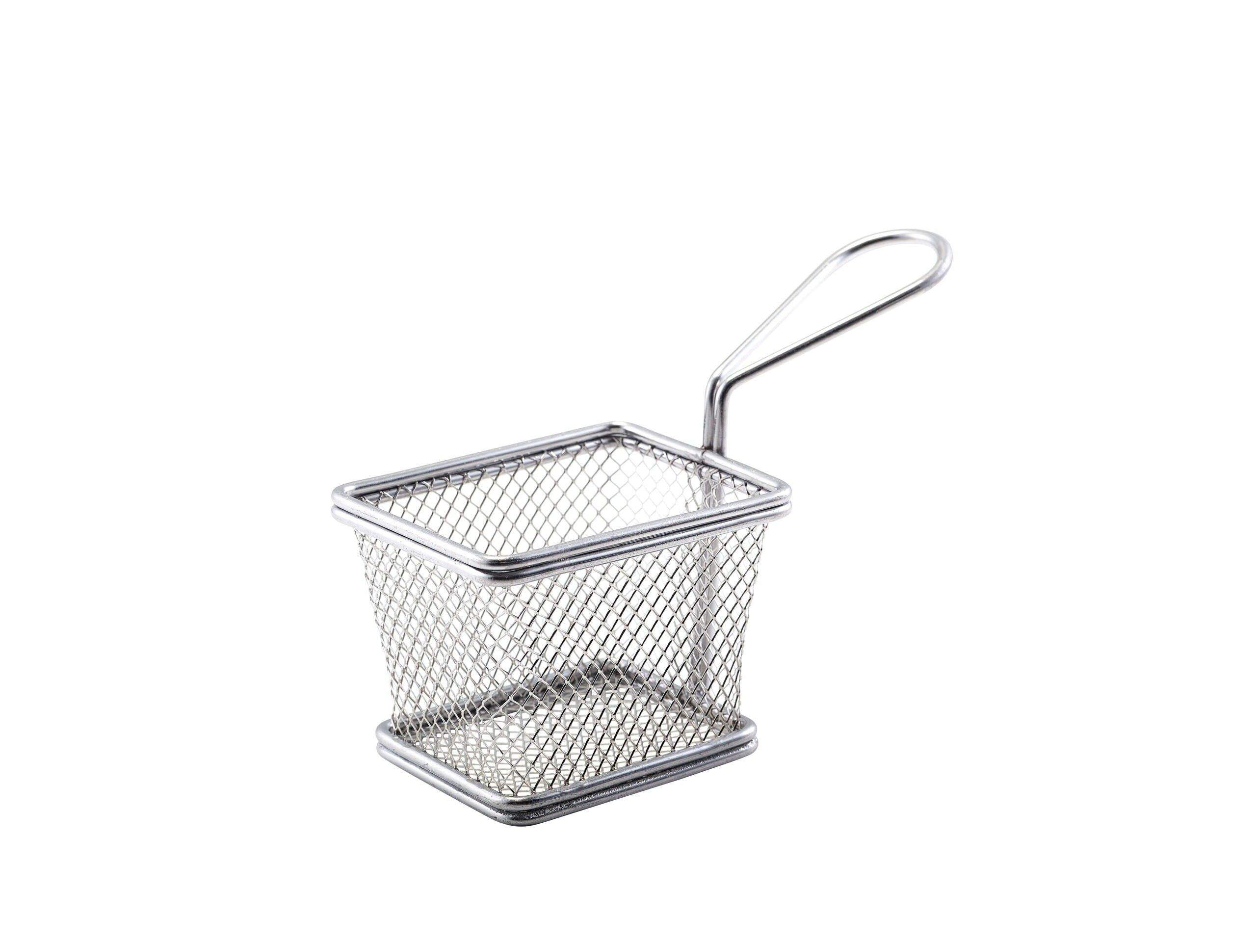 Stainless Steel Chips basket 10*8*7.5cm 1pc