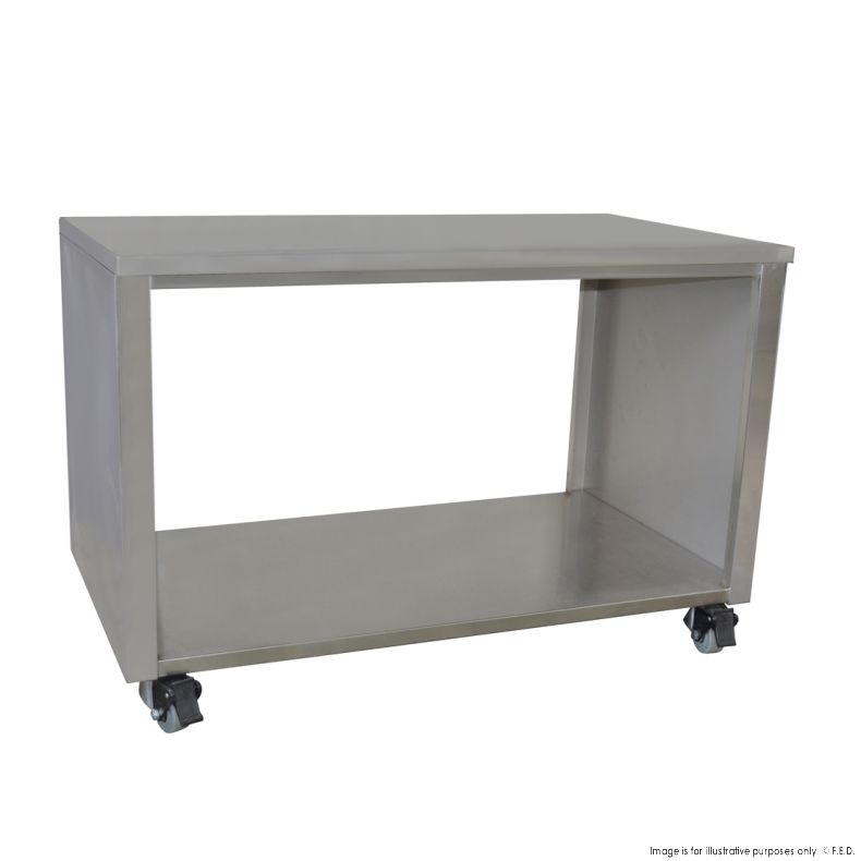 Pass though cabinet on castors 1800x700x800h