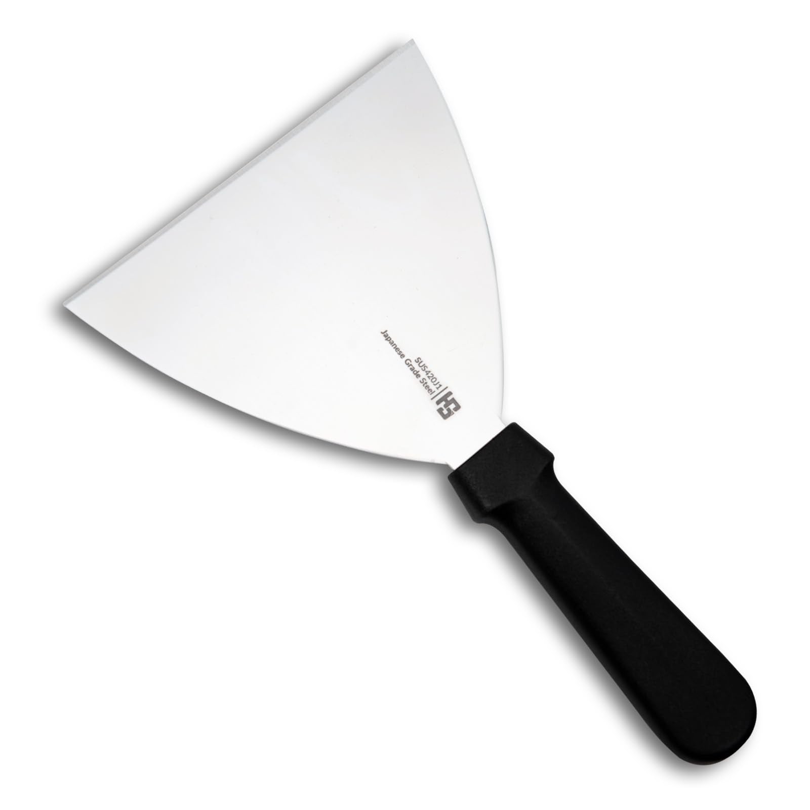 SS Scrapper With Black Handle -6"(15 cm)