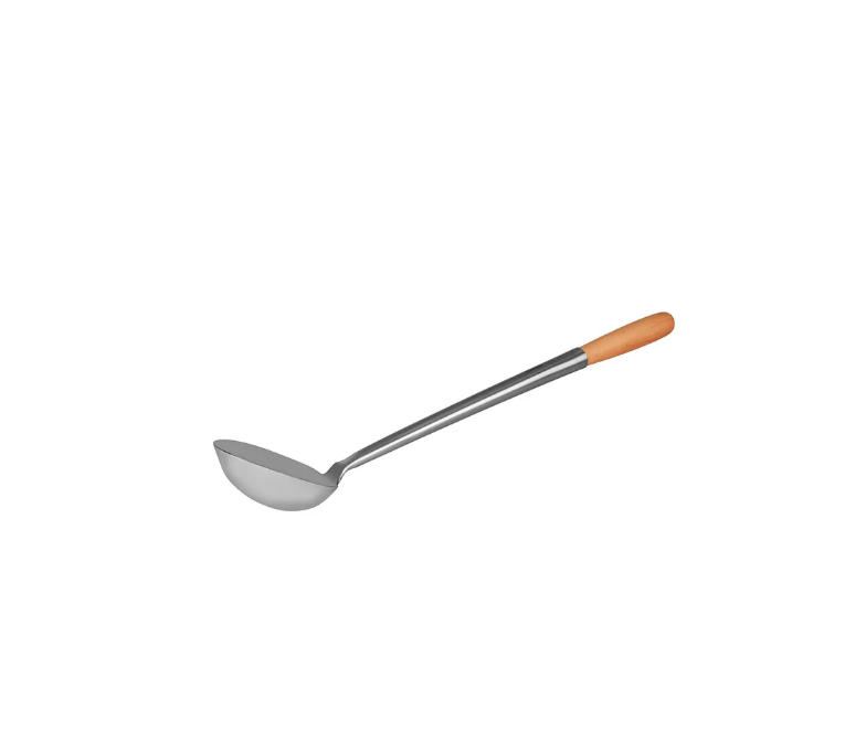 Ladle Wood Handle 105x330mm SS 1pc