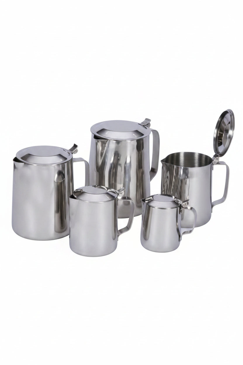 SS Milk Frothy Cup with Lid 1000 ML