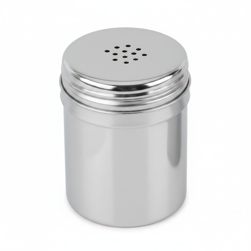 SS Salt & Pepper Shaker with Cover & ""P""(10 Oz)